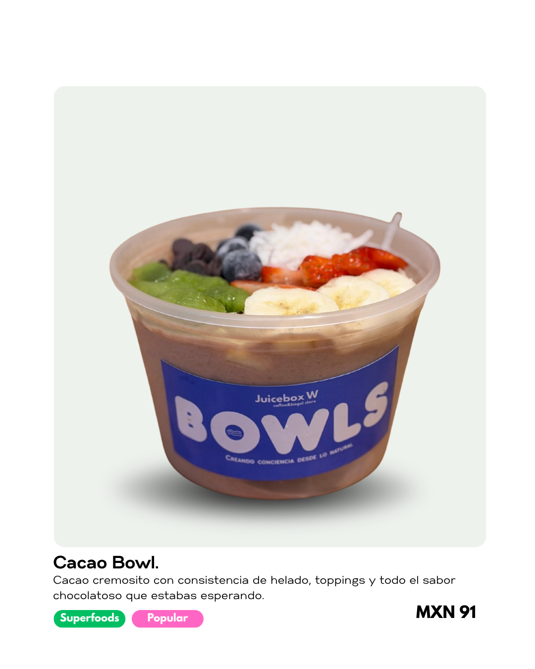 Bowl Juicebox W