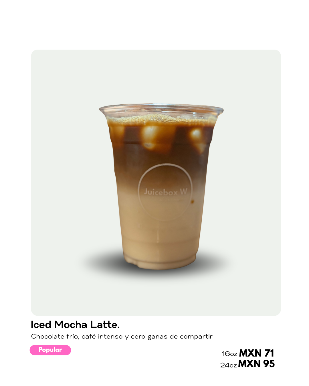 Café helado Juicebox W
