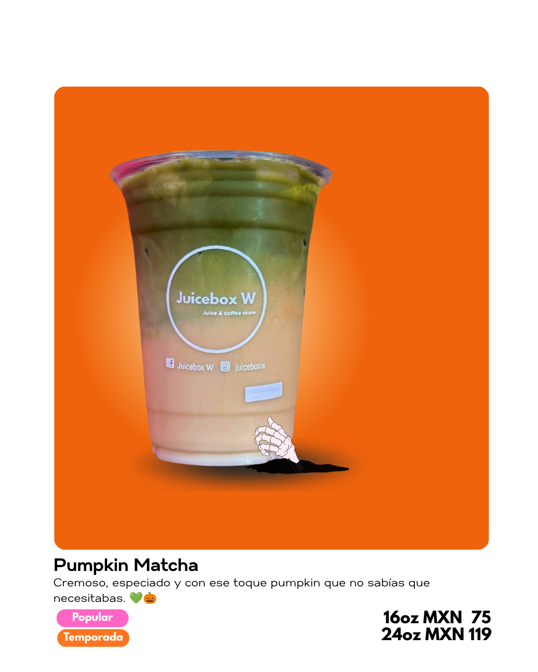 Pumpkin Banana Juicebox W