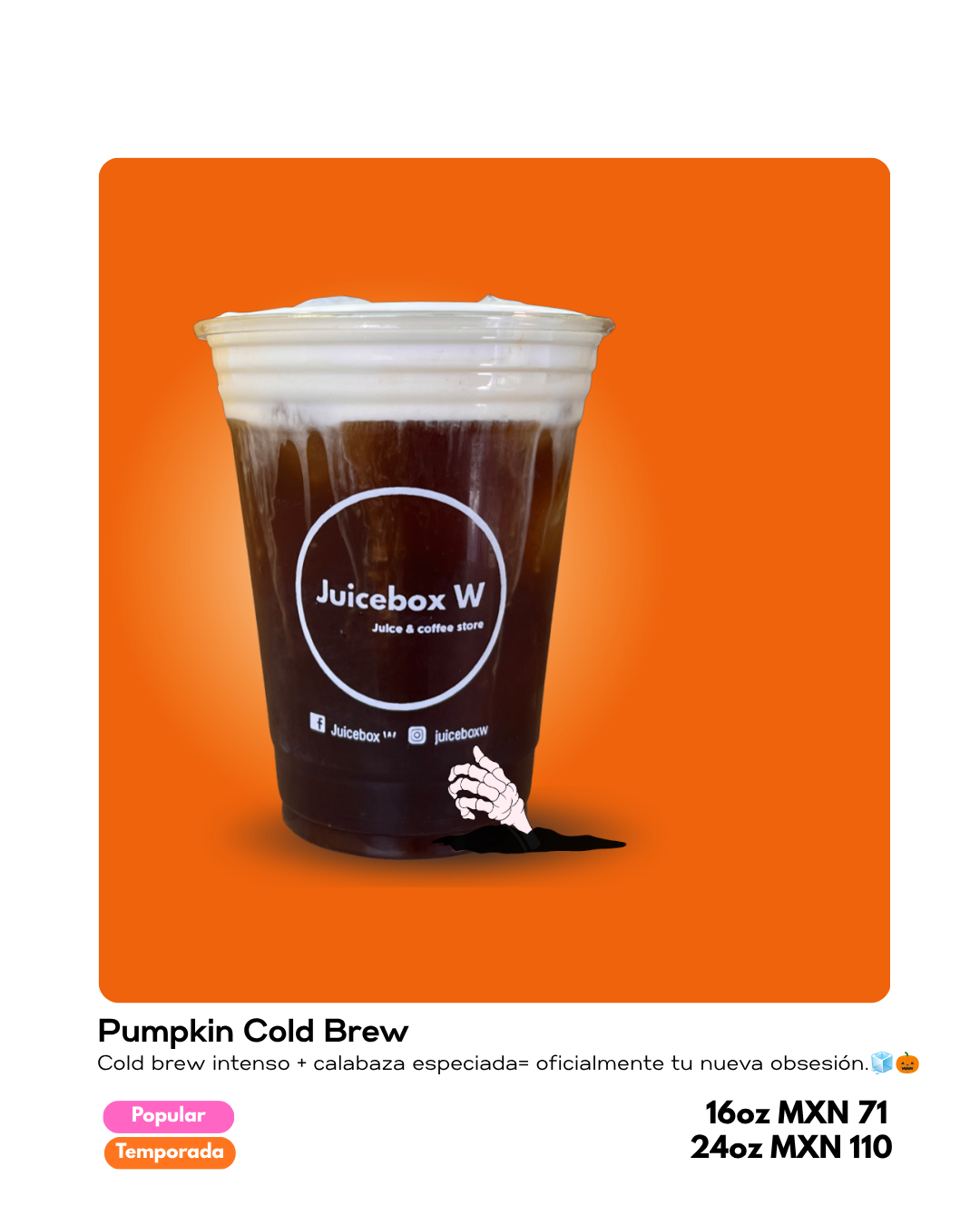 Pumpkin Chai Juicebox W